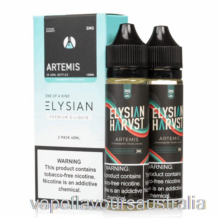 Vape Australia Artemis - Elysian Labs - 120mL 0mg